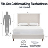 Harper - Tall Headboard Upholstered Bed / High Headboard / Elegant Simplicity / No Box Spring Needed