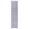 Maval - 2'6'' X 10' Washable Runner Rug - Blue / Cream Maval - 2'6'' X 10' Washable Runner Rug - Blue / Cream