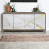 Paavan - Console Cabinet - White / ChampagneChampagne Paavan - Console Cabinet - White / ChampagneChampagne
