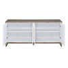 Paavan - Console Cabinet - White / ChampagneChampagne Paavan - Console Cabinet - White / ChampagneChampagne