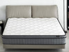 12" Hybrid Pillow Top Mattress A Box With Gel Infused Memory Foam, Breathable And Hypoallergenic, Medium Firm For Lumbar Support