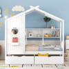 Modern Design House Bed With Storage Shelf