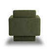 360° Modern Swivel Accent Chair Round Armchair, Thick Padded Single Lounge Sofa Upholstered Comfy