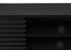 TV Stand, Media Entertainment Center, Storage Cabinet, Console, Storage Shelves, Bedroom, Living Room, Contemporary, Modern - Black