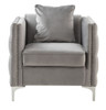 Bayberry - Velvet Chair With 1 Pillow