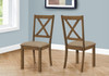 Dining Chair Side, Upholstered For Dining Room, Transitional (Set of 2)