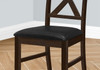 Dining Chair Side, Upholstered For Dining Room, Transitional (Set of 2)