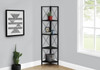 Bookshelf, Bookcase, Etagere, Corner, 4 Tier, Office