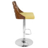 Trevi - Mid Century Modern Adjustable Barstool With Swivel Trevi - Mid Century Modern Adjustable Barstool With Swivel