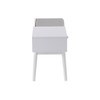 Telephone Contemporary Bench With Pull Out Drawer