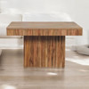 Soba - Chunky Coffee Table - Oak