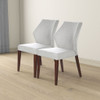 Luca - Dining Chair (Set of 2) - Light Gray Luca - Dining Chair (Set of 2) - Light Gray