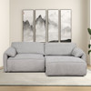 Cleveland - Dual Power Convertible Sofa - Silver