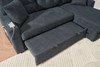 Reversible Sofa Couch Sleeper With Pull Out Bed And USB Port Reversible Sofa Couch Sleeper With Pull Out Bed And USB Port