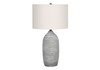 Lighting, Table Lamp, Resin, Modern - Gray / Cream
