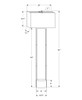 Lighting, Floor Lamp, Contemporary - Black / Beige