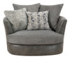 Grennburg - Swivel Accent Chair - Gray