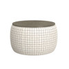 Storage Ottoman - White