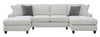 Ranger - Chaise Sectional - Gray