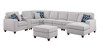 Eric - 9 Piece Upholstered Sectional With Ottoman Eric - 9 Piece Upholstered Sectional With Ottoman