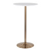 Pebble - Contemporary & Glam Adjustable Dining / Bar Table