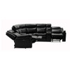 Jupiter - Leather Sectional - Black Jupiter - Leather Sectional - Black