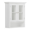 Acadian - Double Door Wall Cabinet - Pure White Acadian - Double Door Wall Cabinet - Pure White