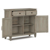 Connaught - Entryway Storage Cabinet - Distressed Gray