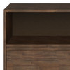 Chase - Low Bookcase - Rustic Natural Aged Brown Chase - Low Bookcase - Rustic Natural Aged Brown