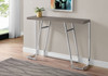 Accent Console Table For Entryway, Durable Construction - Taupe Accent Console Table For Entryway, Durable Construction - Taupe