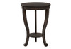 Accent End Table, 2 Tier, Traditional - Walnut