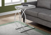 Accent Table, C - Shaped, Contemporary & Modern Design