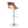 Valencia - Mid Century Modern Adjustable Barstool & Swivel Valencia - Mid Century Modern Adjustable Barstool & Swivel