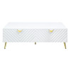 Gaines - High Gloss Coffee Table - White