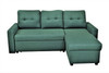 Convertible L Shaped Sectional Sleeper Sofa Bed, Saving Pull Out Couch