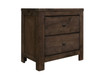 Verna - 2 Drawer Nightstand - Brown Verna - 2 Drawer Nightstand - Brown