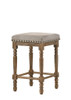 Farsiris - Weathered Counter Height Stool (Set 2) - Beige Farsiris - Weathered Counter Height Stool (Set 2) - Beige