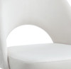 Zemirah - Velvet Gloss Side Chair (Set of 2) - White Zemirah - Velvet Gloss Side Chair (Set of 2) - White