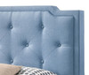 Button Tufted Bed Charming For Cozy Spaces