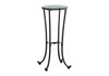 Accent Side Table, Plant Stand, Round, Contemporary & Modern - Black
