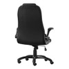 Office Chair, Adjustable Height, Swivel, Ergonomic, Armrests, Contemporary & Modern - Black