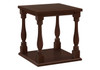 Accent Table, 2 Tier, Square, Traditional - Espresso