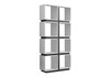 Bookshelf, Bookcase, Etagere, 5 Tier, For Office, Contemporary & Modern - White