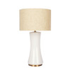 Cascade - Lamp Base Table Lamp - Beige / Gold / White