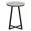 Accent Table, Side, Round Contemporary & Modern Modern Design