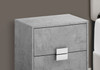 Accent Side Table, Storage Drawer, Modern Design