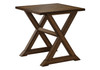 Compact Accent End Table, Square, Transitional