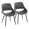 Fabrico - Mid-Century Modern Dining Chair (Set of 2) Fabrico - Mid-Century Modern Dining Chair (Set of 2)