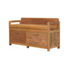 Oxford - 2 Drawer Storage Bench - Beige Oxford - 2 Drawer Storage Bench - Beige