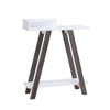 Contemporary Console Table With Two Shelves